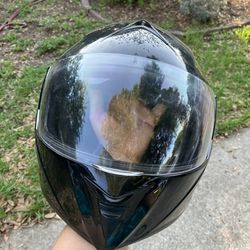 Used Large Full Face DOT Certified Helmet 