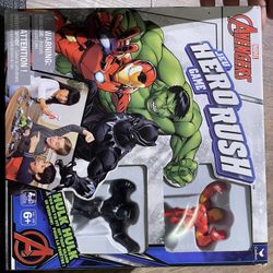 Marvel Avengers Hero Rush Board Game. 