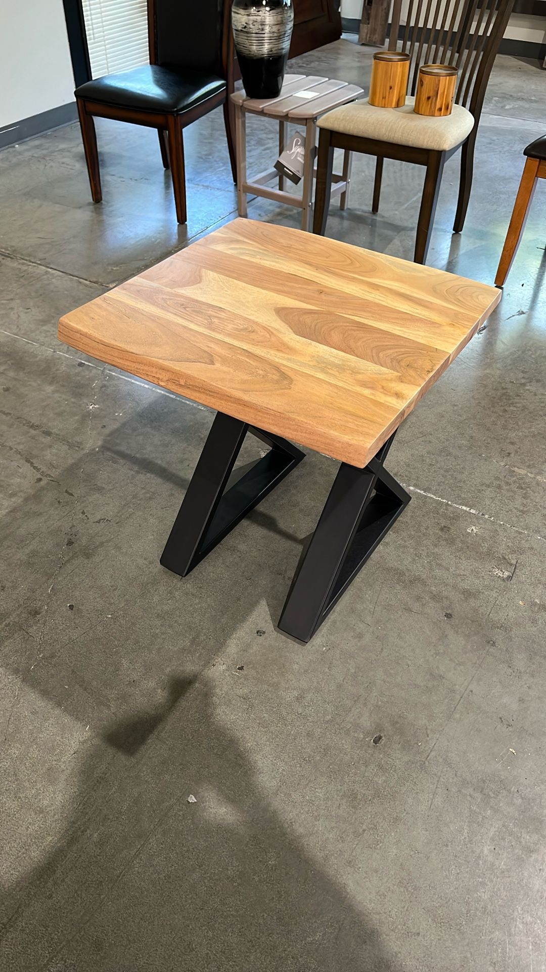 Natural wood End Table