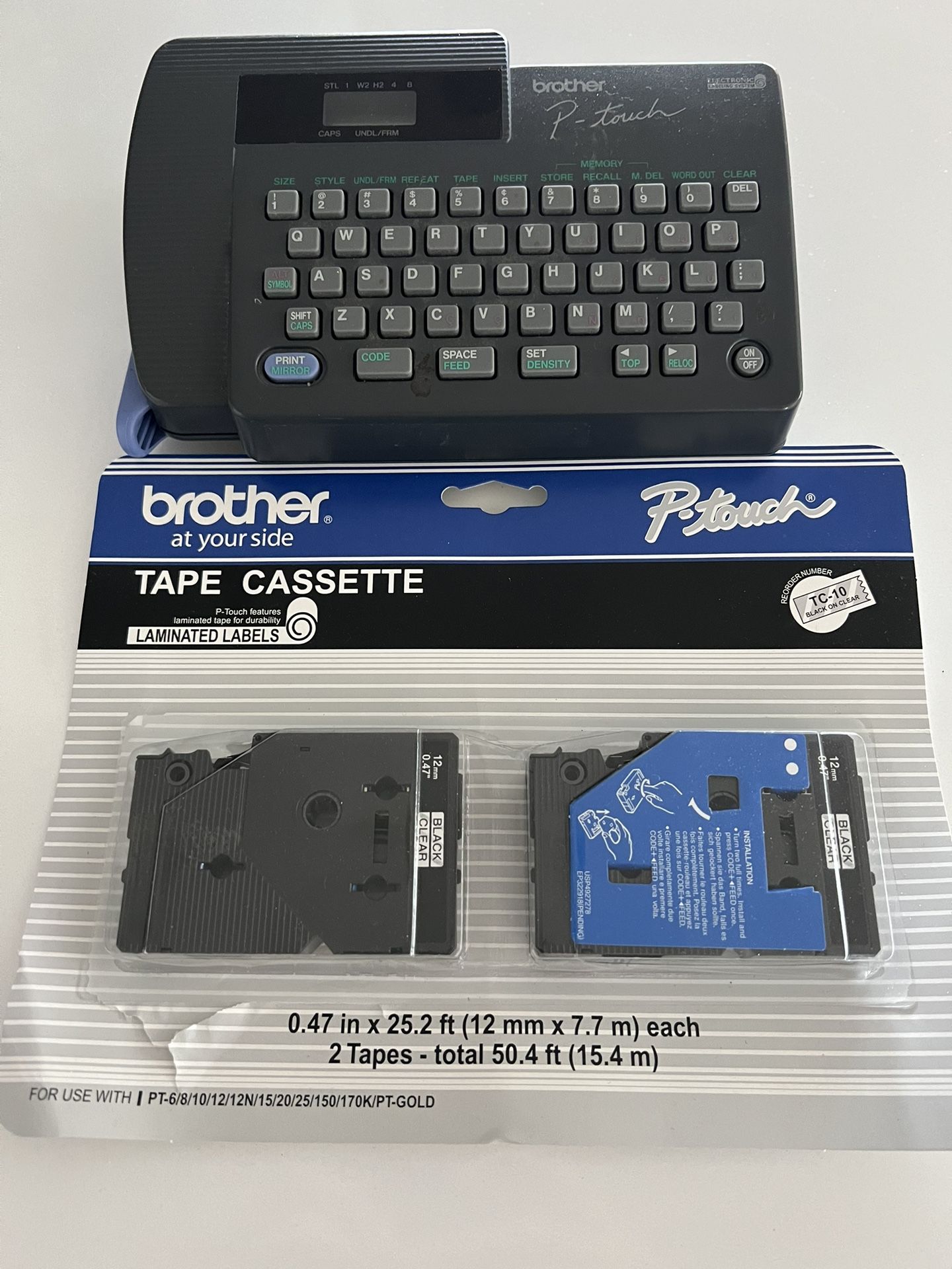 Brother P-Touch PT-15 Label Printer Needs Repair