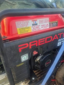 Used 1 cycle predator generator