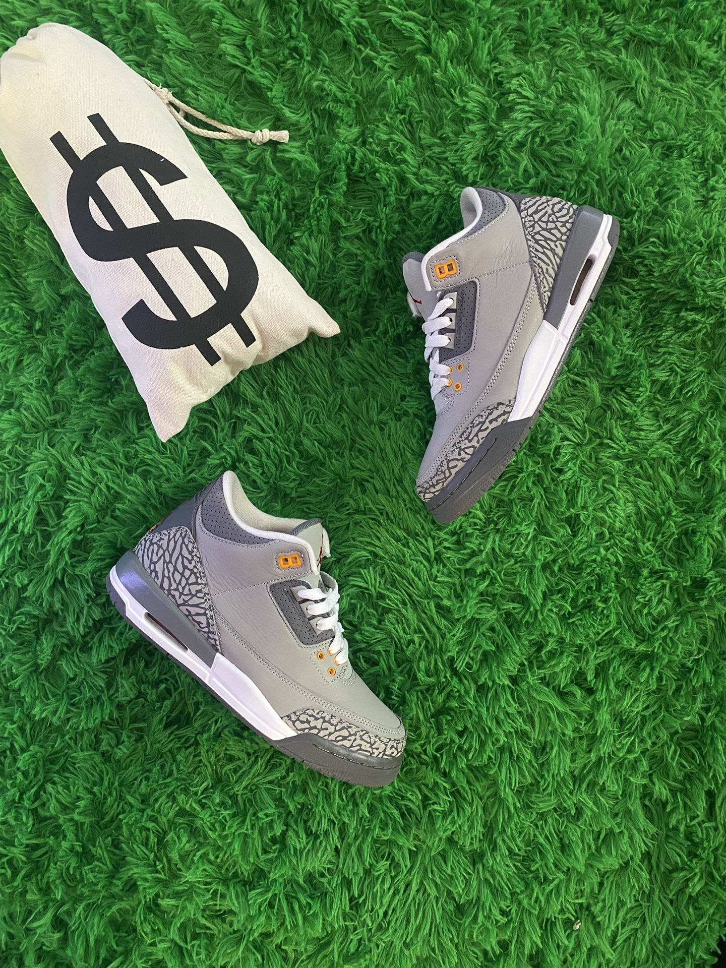 Air Jordan 3 Retro GS ‘Cool Grey’ Size 6.5Y