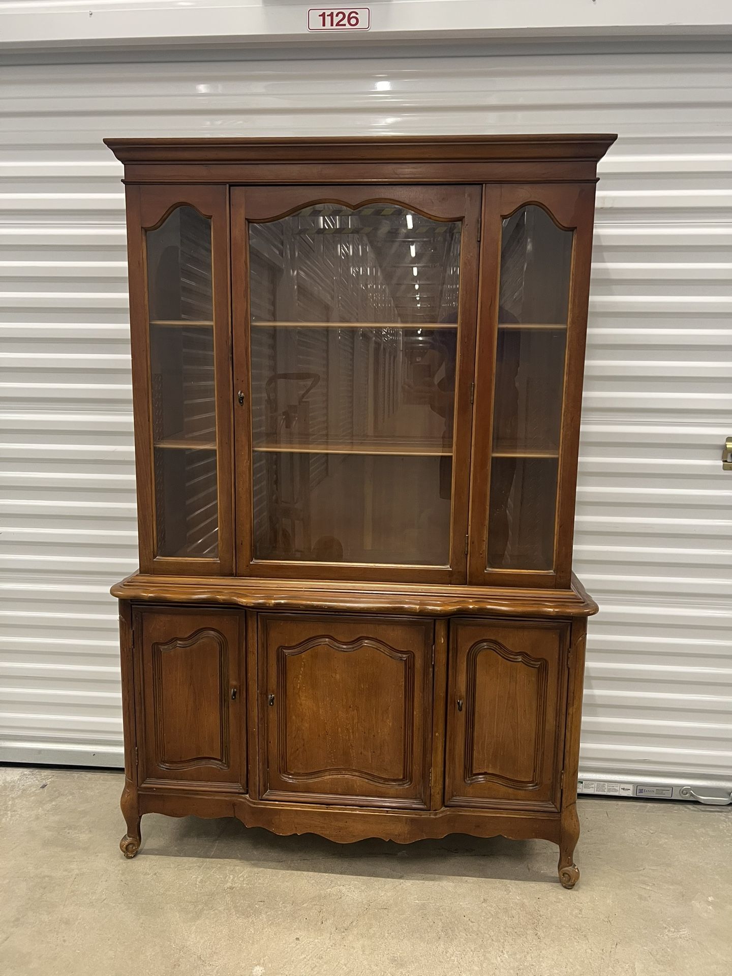 Wooden China Cabinet