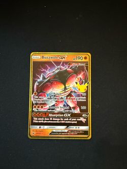 Pokemon Buzzwole GX 57 30th Celebration