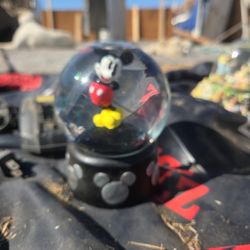 Vintage Snow Globe Mickey Mouse 