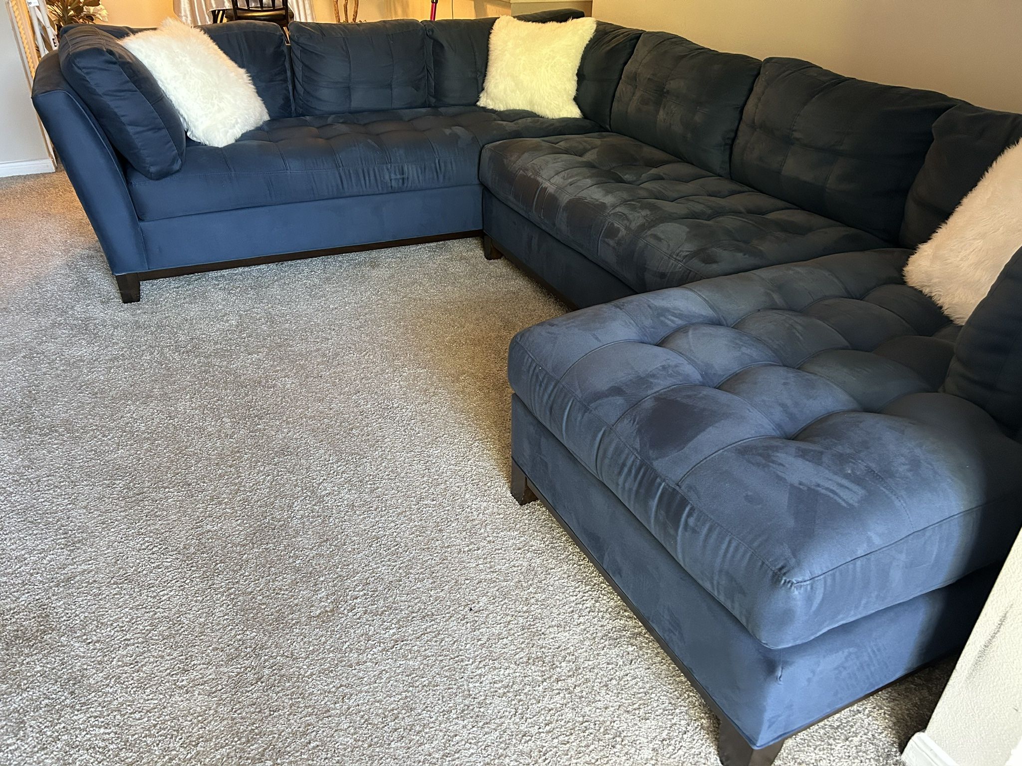 Blue Sectional 