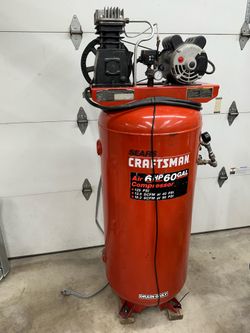 Sears Craftsman 60-Gallon Air Compressor - Cast Iron / Oil-Lubed