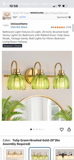Bathroom vanity light