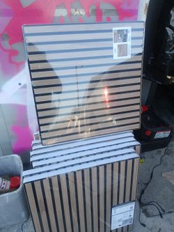 Acoustic wall panels