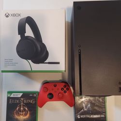 Xbox Series X 1TB Bundle + 1Controllers + 2 Games(Excellent Condition)