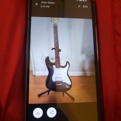 An Original Fender Bass Guitar  Made In Japan