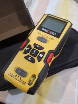 PREXISO 5-in-1 Stud Finder with Laser Level Marking & Ultrasound Distance Measure 9