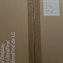 LG Ultrafine monitor 4k