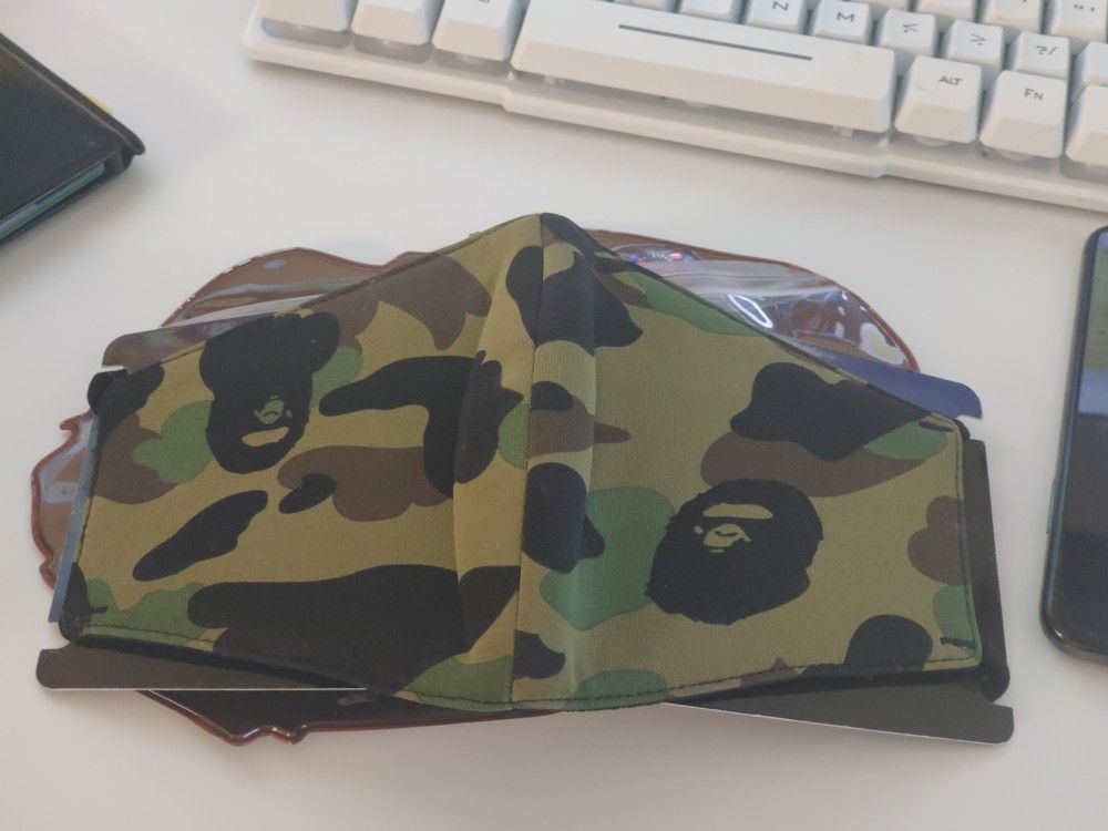 Bape Mask one size (have recipet if needed)