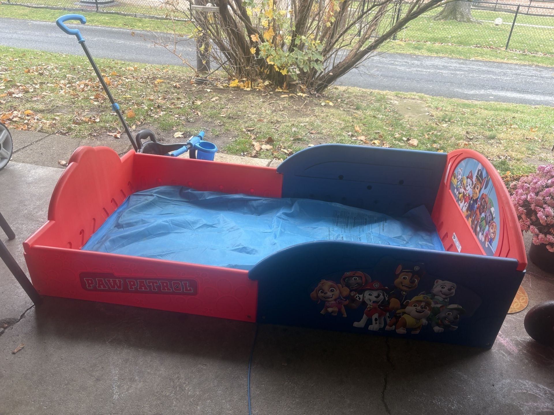 Paw patrol toddler Bed ..No mattress 