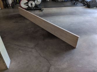 Butcher block wood