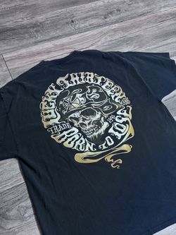 Born to Lose Skull Graphic Black T-Shirt