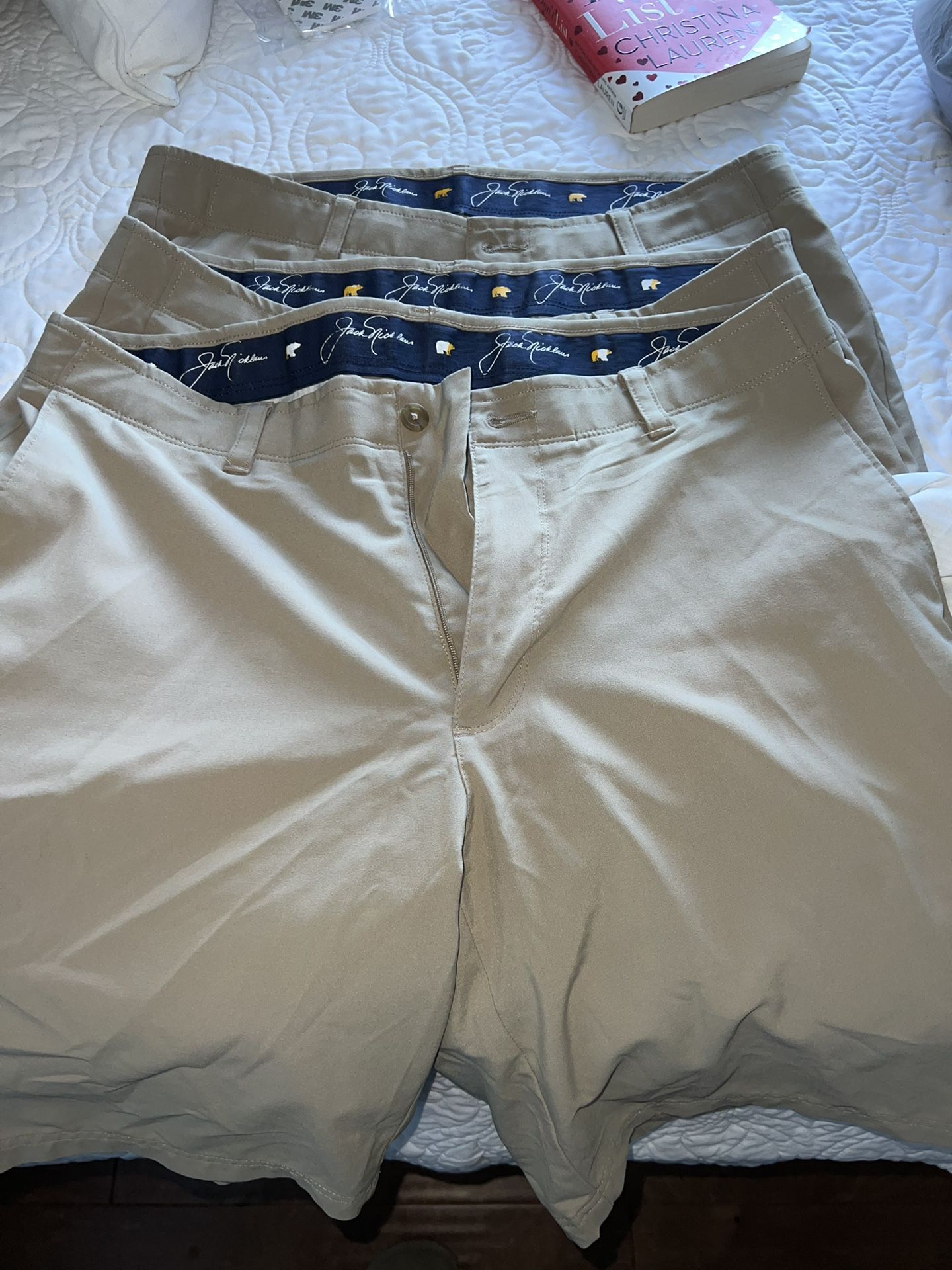 Golf Shorts Size 34 Three Pairs