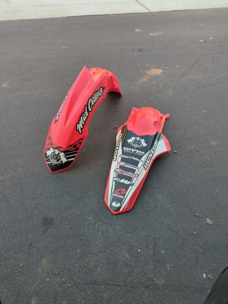 2007 Crf 250 Plastics