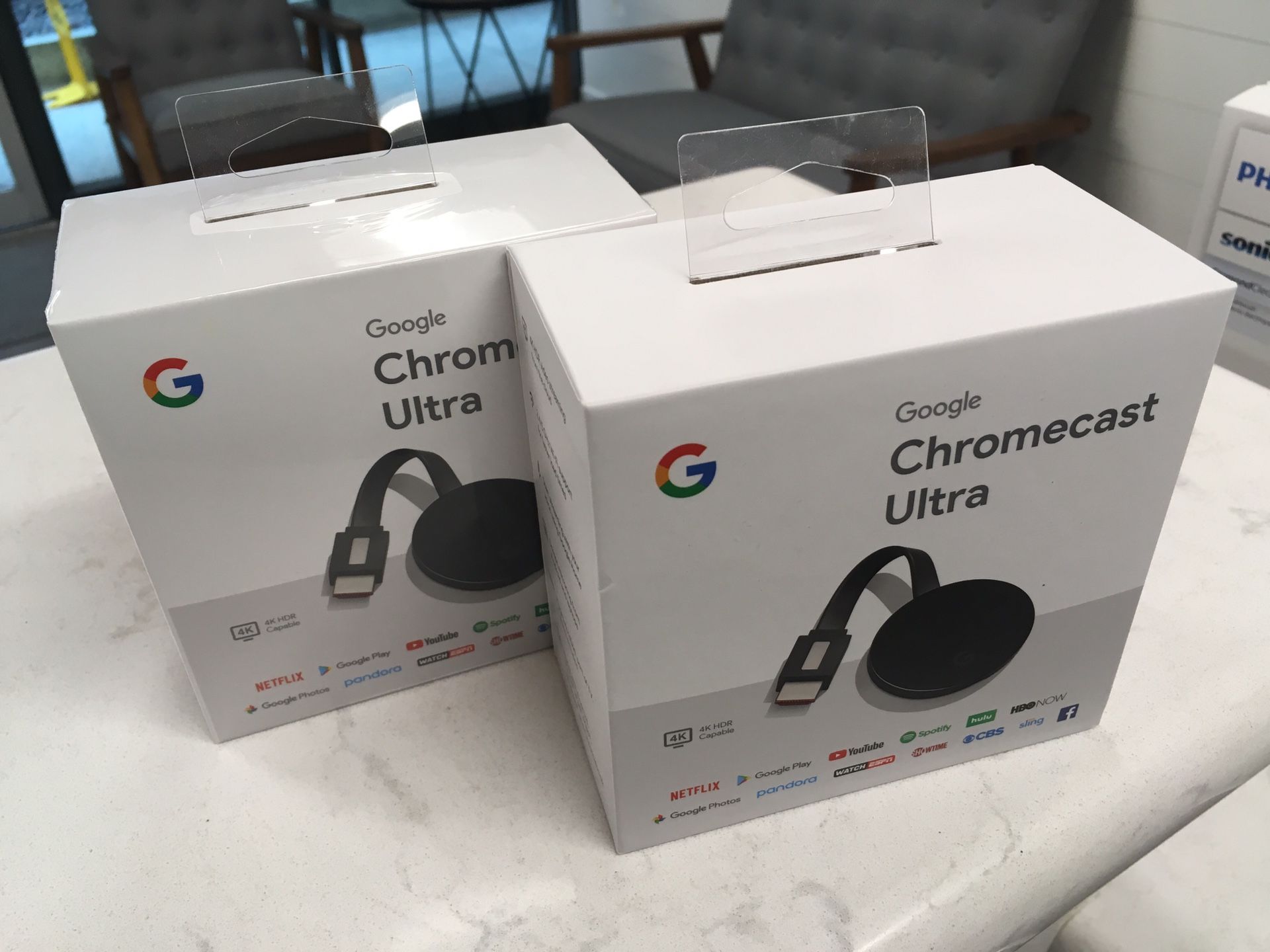 2 Chromecast Ultra