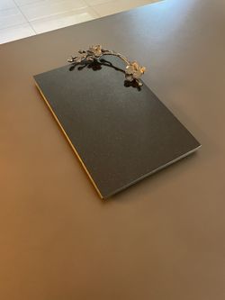 Michael Aram black orchid cheeseboard