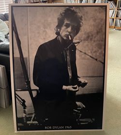 Large 1965 Bob Dylan Poster Wow!!!!