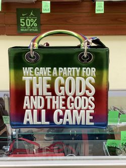 Christian Dior X John Giorno Handbag