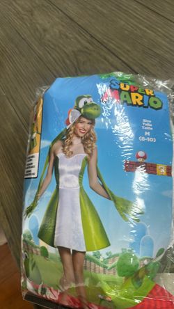 Super Mario Yoshi Women's Costume Size M