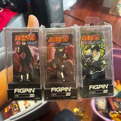 Naruto figpins