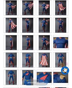 Homelander cosplay costume