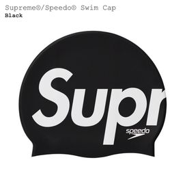 Supreme X Speedo black swim cap🔥