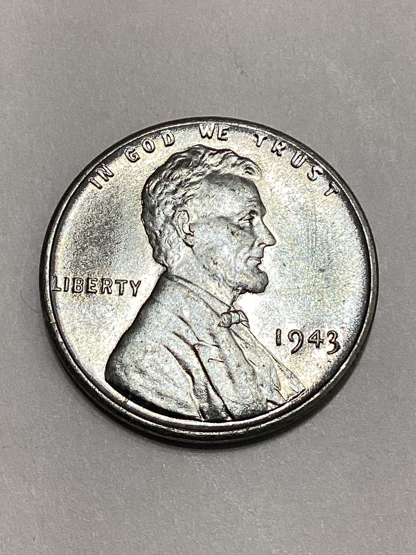 1943 Steel Wheat Cent - War Penny Coin