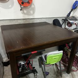 Mahogany Dining Table And Chairs