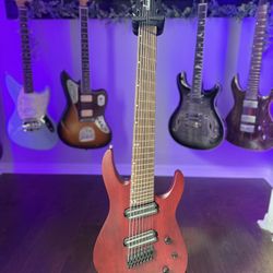 Jackson 8 String - X Series Dinky Arch Top DKAF8 MS - Stained Mahogany