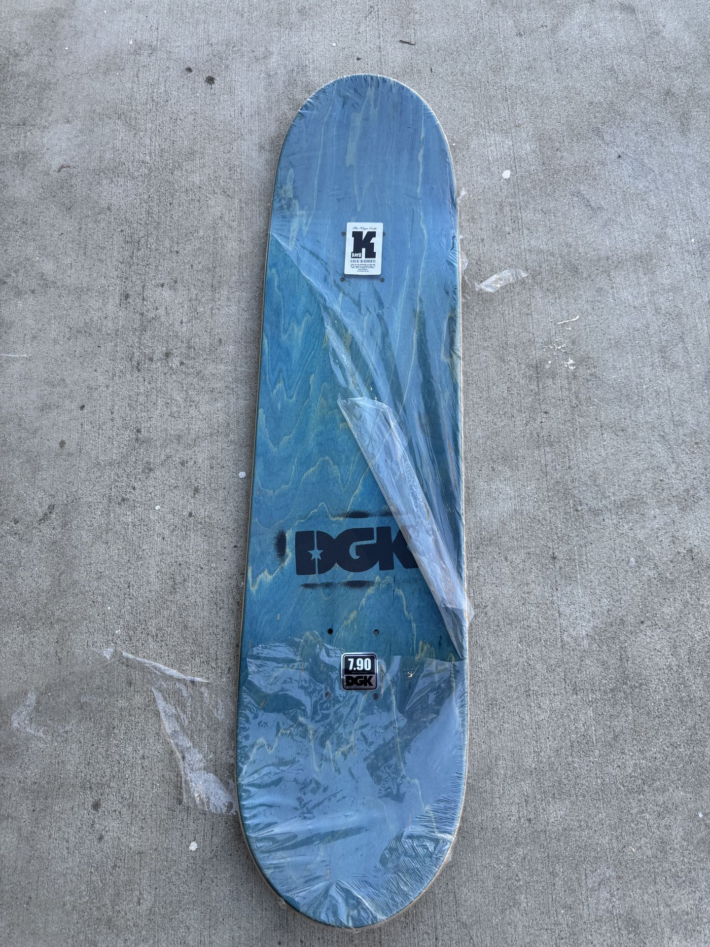 DGK SKATE DECK. 7.9”