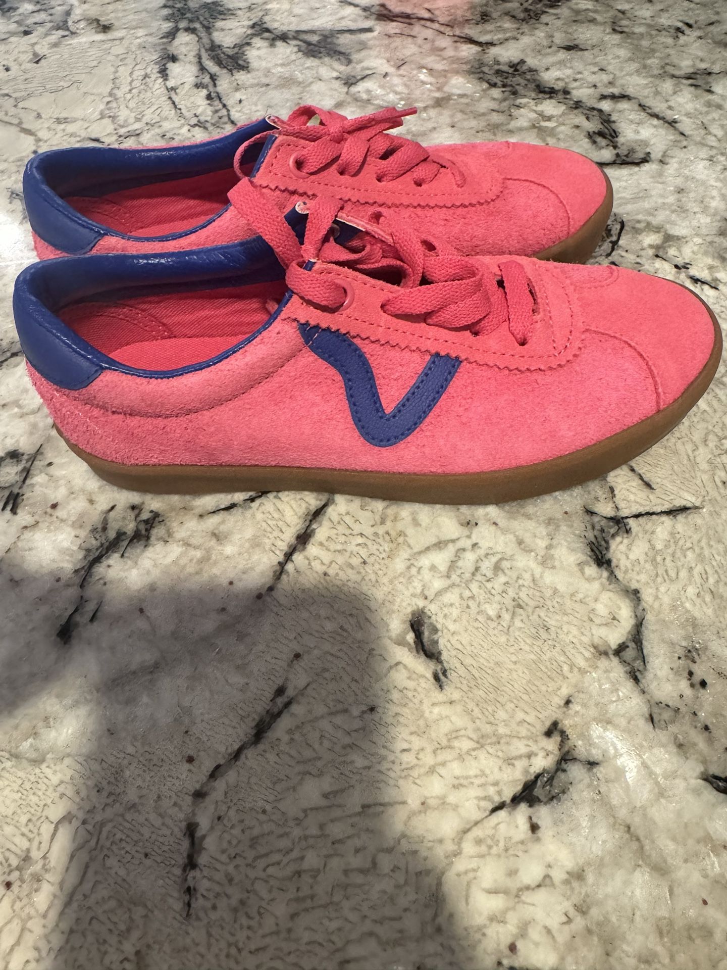 Vans Pink Suede Shoes