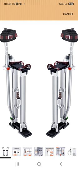 Drywall Stilts with Adjustable