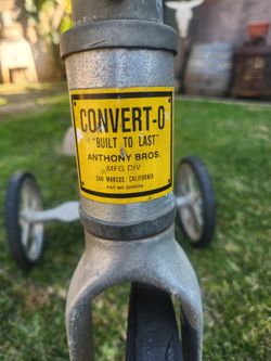 Convert-0 Antique Tricycle