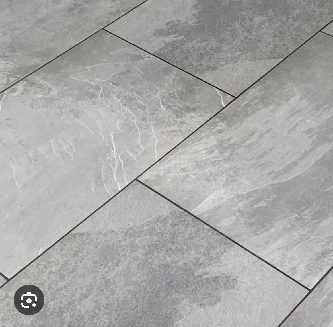 Grey- slate porcelain tile- 426sqft