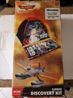 Disney Planes Sleeping Bag And Tent New In Box 