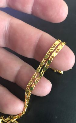 New gold chain