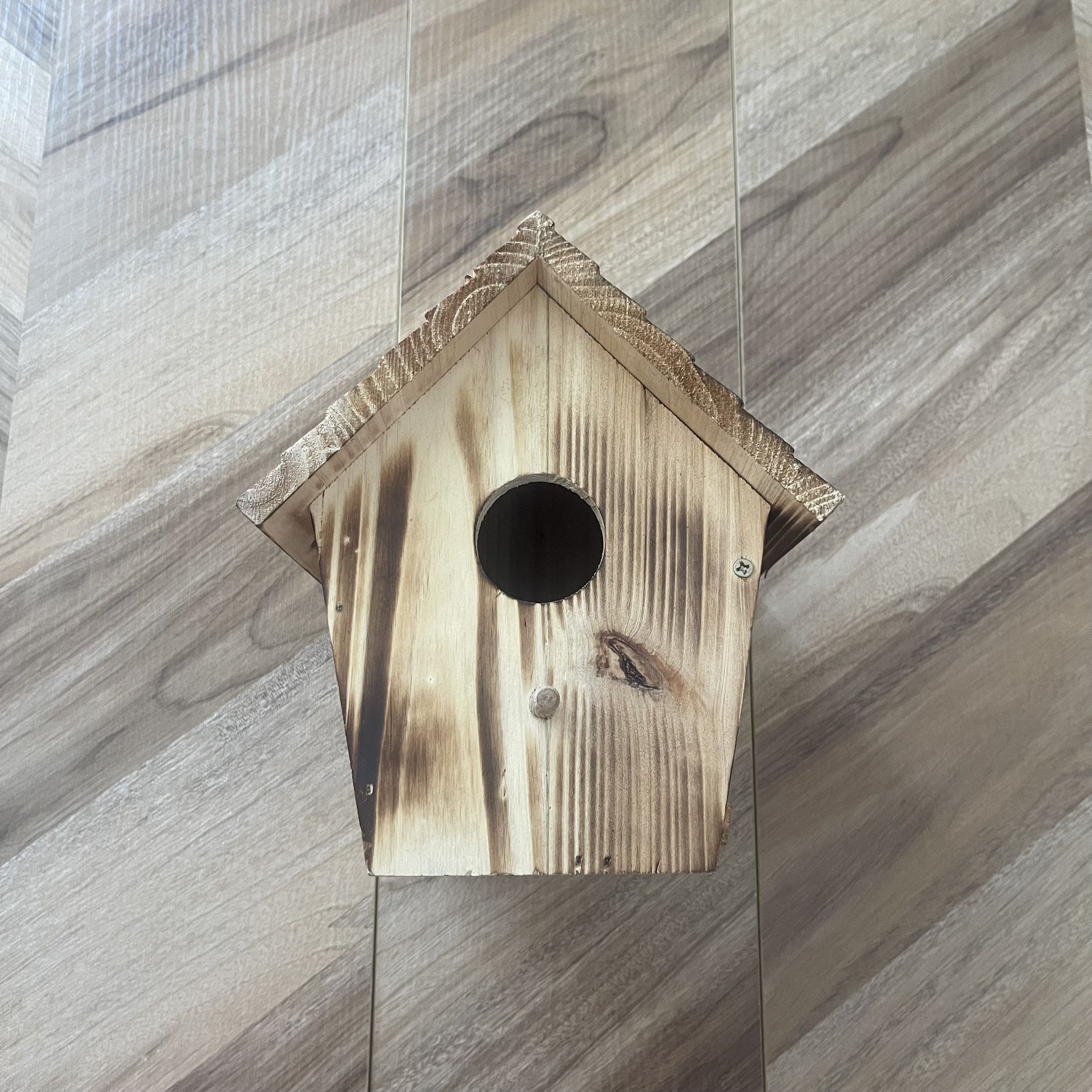 NEW Cute decorative wooden wood garden outdoor Gift pet bird house Cottage