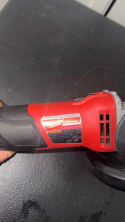 Milwaukee Grinder Red