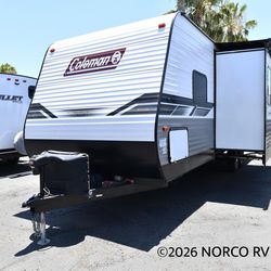 Big Spring Sale Like New 2023 Coleman 295QB TWO Bedroom Travel Trailer