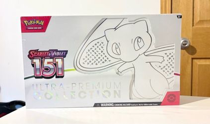 Pokemon TCG Scarlet & Violet 151 Ultra-Premium Collection Box Mew EX EN FACTORY SEALED