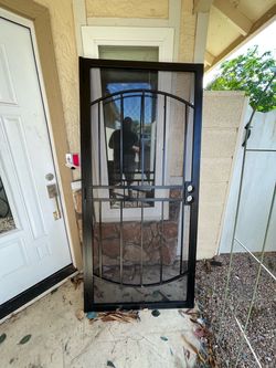 Security Screen Door