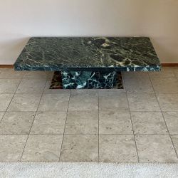 Green Marble Table