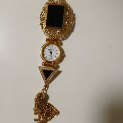Geneva Watch Brooch 