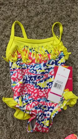 Baby girl bathing suit 12 M new