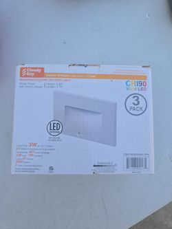 Cloudy bay led step lights indoor and outdoor